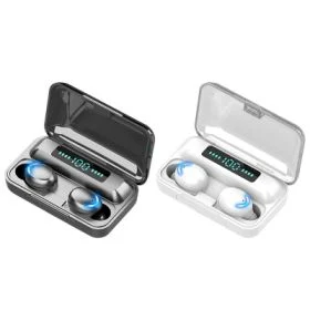 Best Selling Tws LED Display Game Stereo 5.0 Wireless Ear Buds Headsets with Power Bank Battery