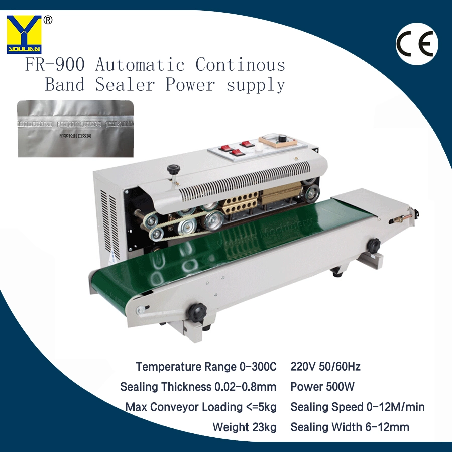Автоматическая машина для герметизации FR-900 непрерывный герметик для ленты PP PVC Сумка из фольги