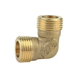 Supply Brass Male Thread Equal Elbow Pipe Crossing Adaptor