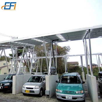 Solar Car Parking Shed Solar Carport Auto System Luxury Design