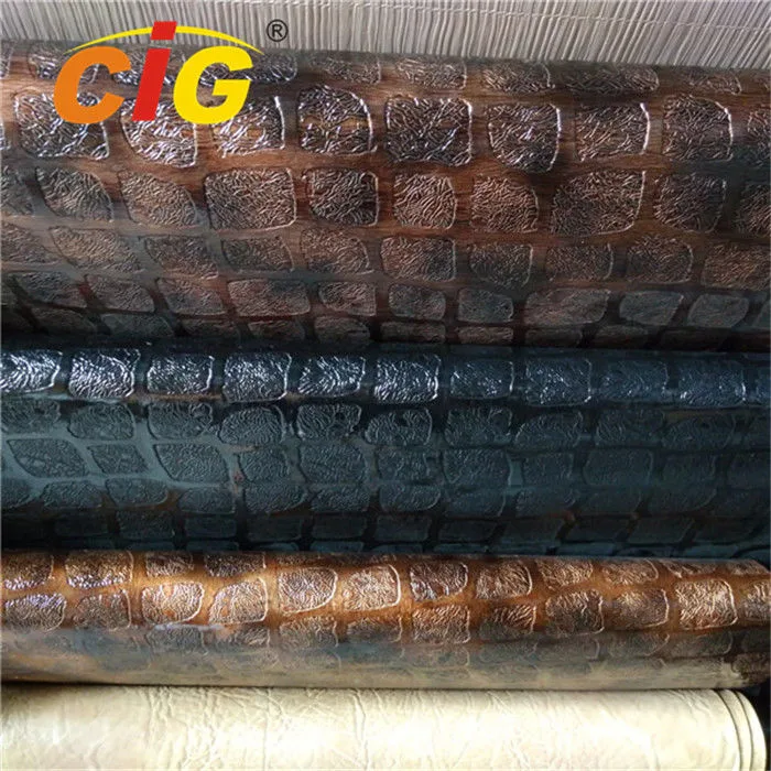 Aritificial Shoe Leather for Furniture Stocks