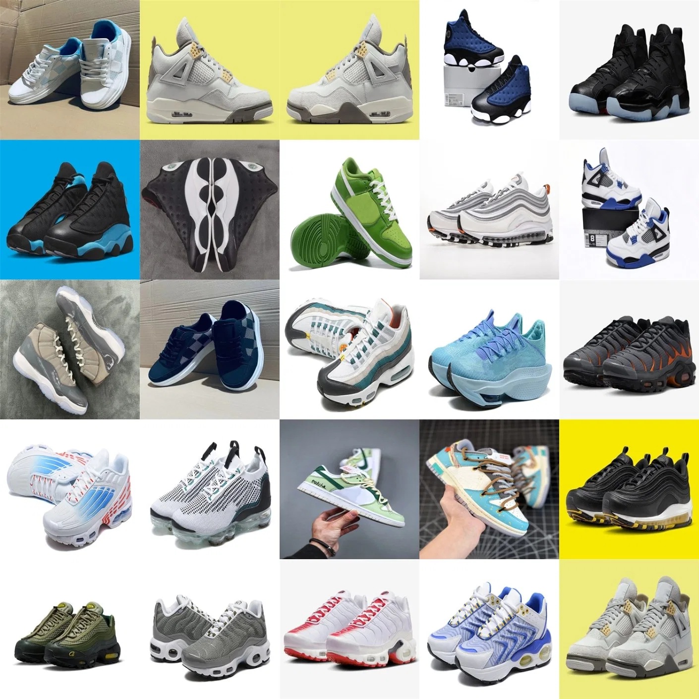 Zapatos de diseñador Putian al por mayor baratos Air-Force Huarache Vapormax Blazer J-Ordan Sb D-Unk Yeezy 350 B-Alenciaga