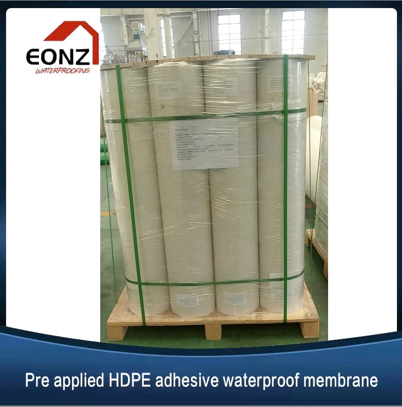 Materiales autoadhesivos de HDPE a prueba de agua para proyectos subterráneos de China