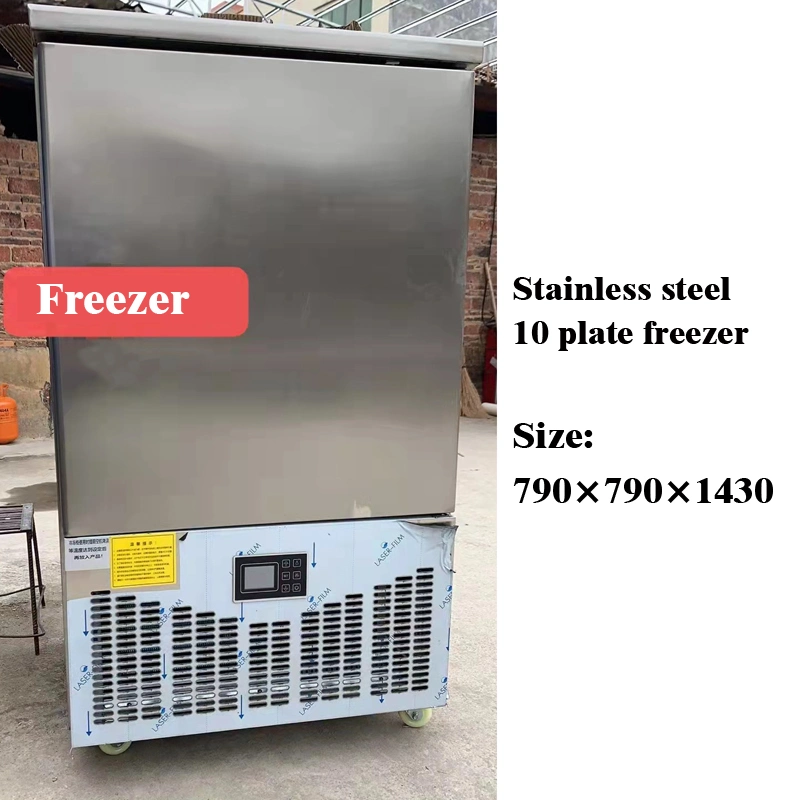 Commercial Restaurant Kitchen Bakery 10 Pans Ice Cream Freezing Low Temperature Freezer