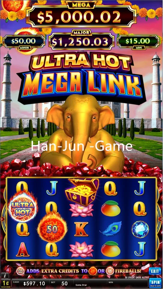 New Ultra Hot Mega Link Fire Link 5 in 1 Slot Video Game Machine