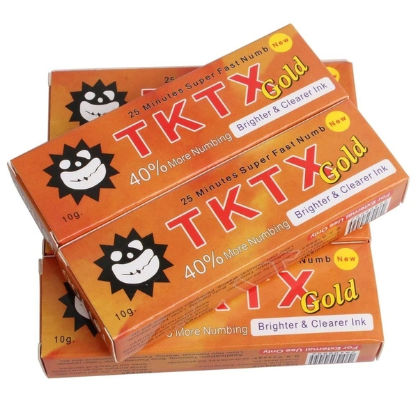 El Tktx original Tattoo Anesthetic adormecimiento romántico Tktx piel rápida