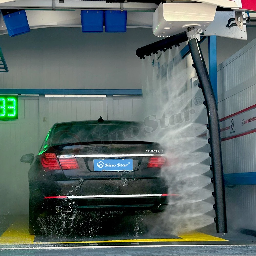 La meilleure qualité automatique de l'équipement de lavage de voiture sans contact avec 22kw pour la Russie de pompe à eau de la station de gaz