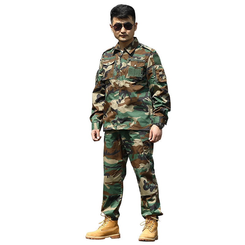 Outdoor Men's Tactical Camouflage Suit 728 All-Terrain Camouflage Uniform