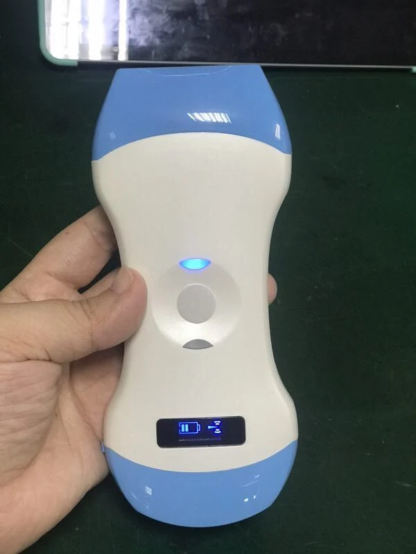 Hochey Medical Doble cabeza 3 en 1 128 elemento pequeño Escáner inteligente Doppler color inalámbrico Wi-Fi portátil
