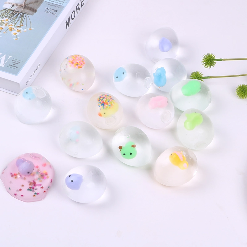 Nouveau style de gros cadeau promotionnel Mochi Squishies rempli la bille de l'eau