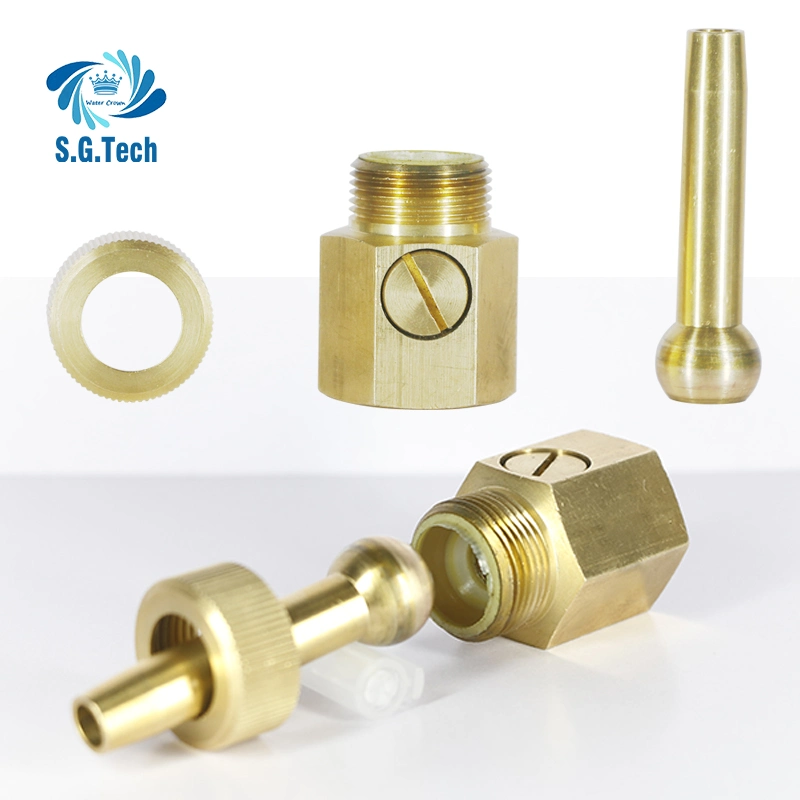 Fast Delivery Adjustable Direct Injection Copper Water Nozzle Stainless Steel Wholesale/Supplier Fountain Nozzle