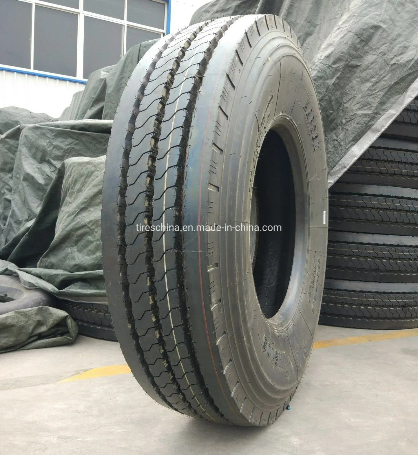 Wholesaler Kapsen/Taitong/Terraking Factory TBR Tyre Price 13/22.5 13r22.5-18pr HS105 154/151L All Steel All Wheel Position Heavy Truck and Bus Radial Tire