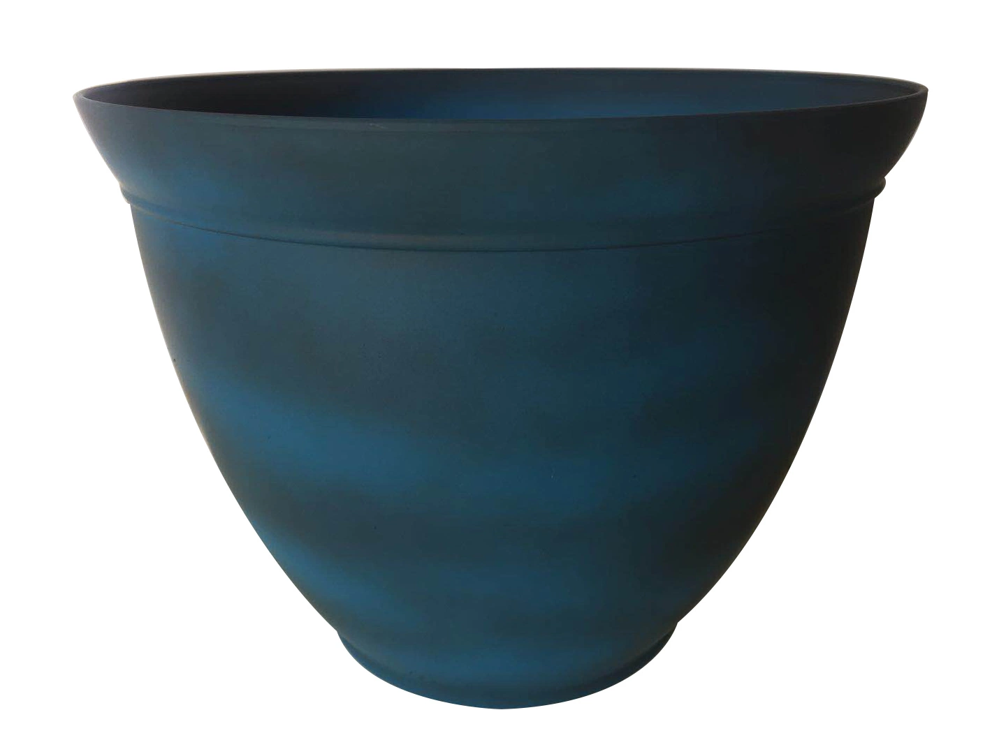 Thickening Biodegradable Waterproof Weatherproof UV-Proof 12" Ceramic Glazed Egg Plastic Flower Pot Plant Pot Garden Planter