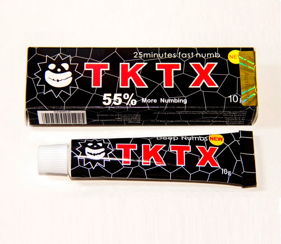 Popular Applying 10g Tktx Numbing Cream Tattoo Cream Ointment for Numbing Skin Care Makeup