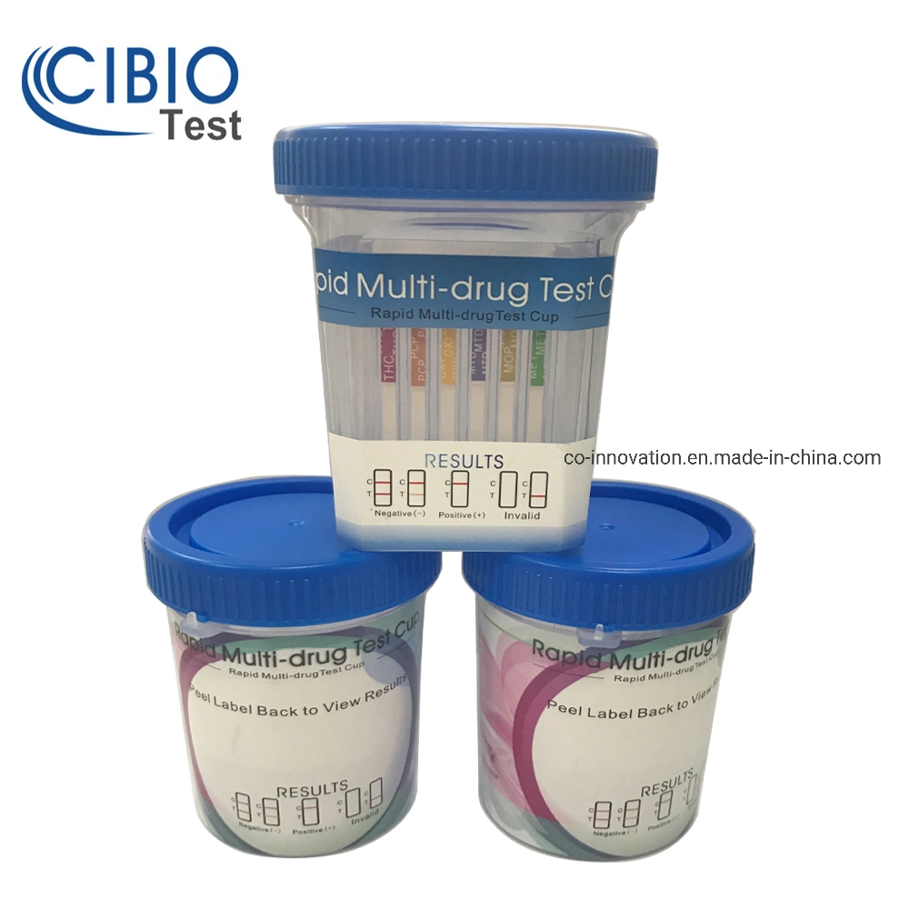 Medical Diagnostics Multi Drug Test Cup CE Approved Drugs of Abuse Urine Test