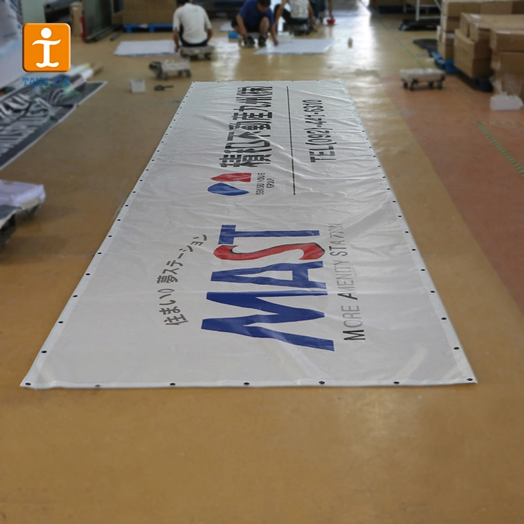 Tongjie Factory Cheap Glossy PVC Flex Banner Printing