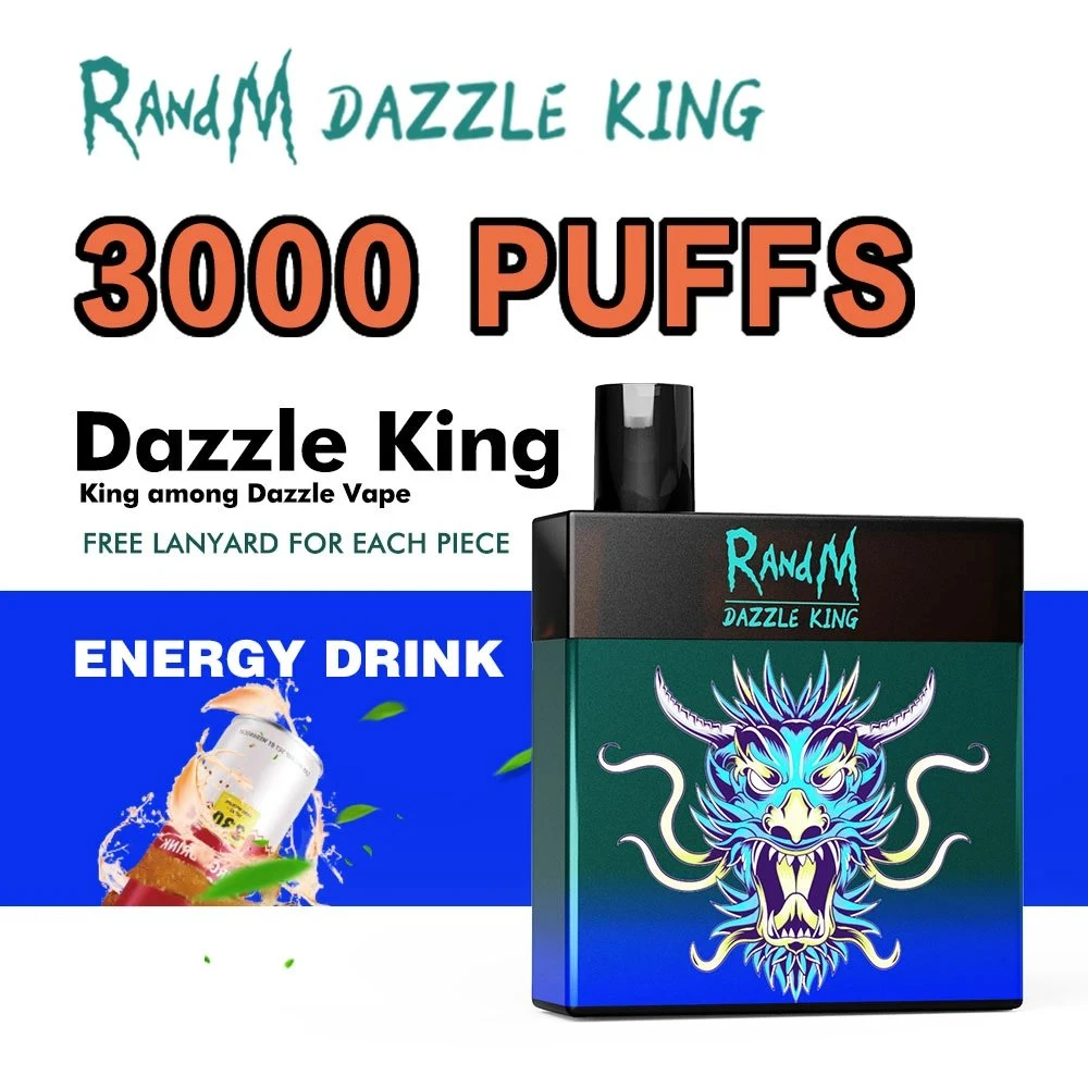 Factory Wholesale Disposable Randm Dazzle King 3000puffs