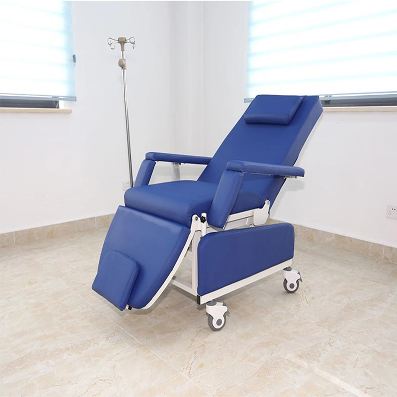 Wholesale/Supplier Patients Use Dialysis Adjust Backrest Manual Multi Functional Adjustable Hospital Chair