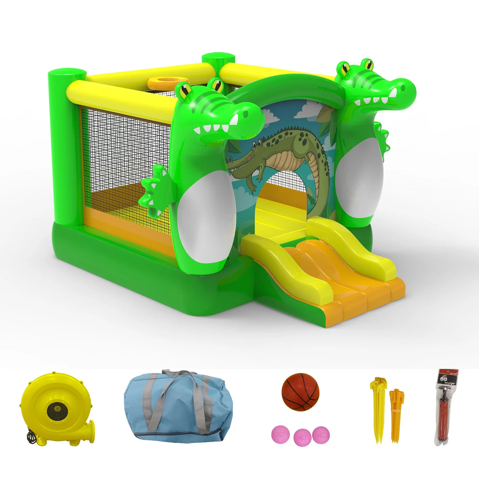 Durable Material Inflatable Jumping Bouncy Kids Indoor and Outdoor Toy Home Use Bouncer