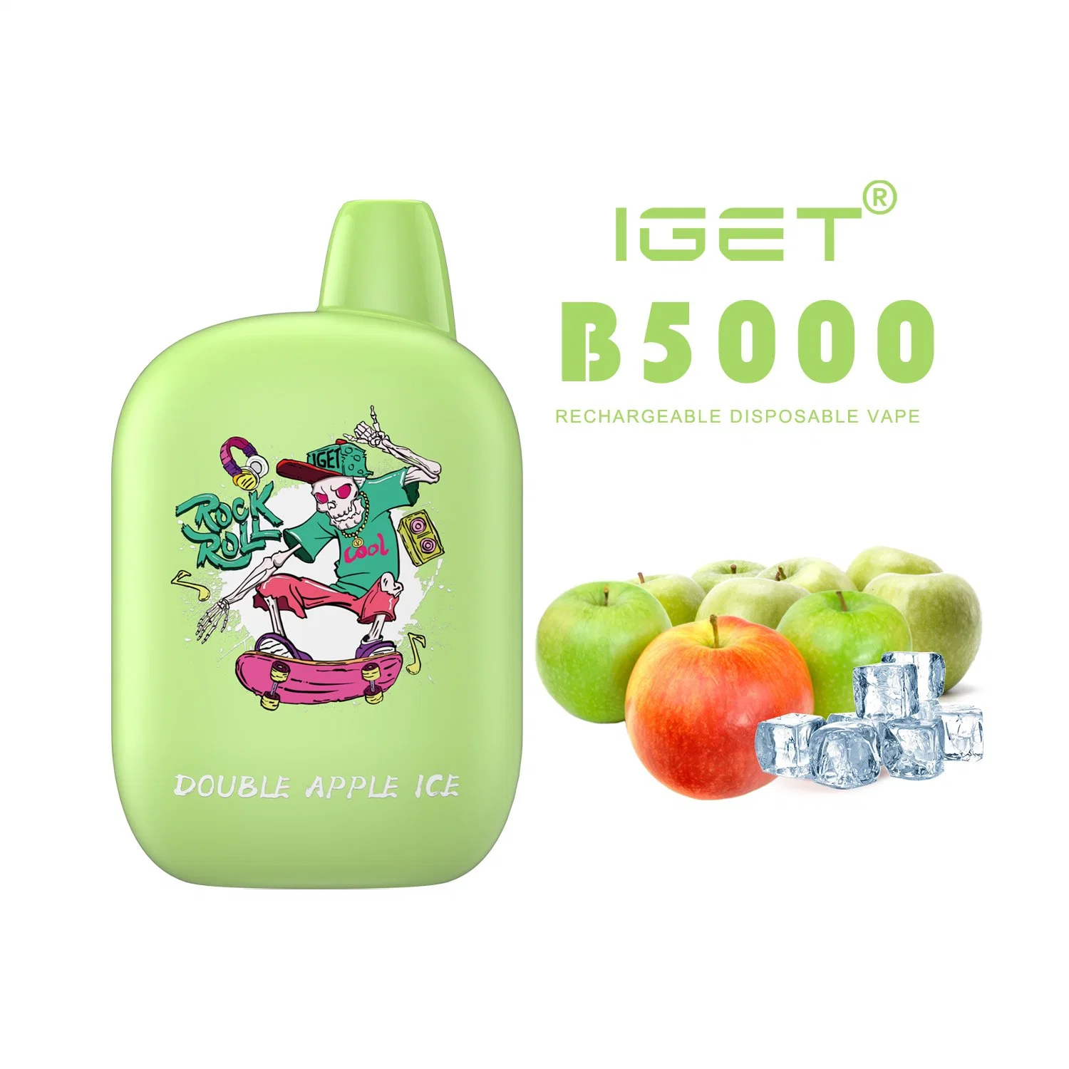 أطواق Iget B5000 قابلة لإعادة الشحن صندوق القرد القابل للاستخدام