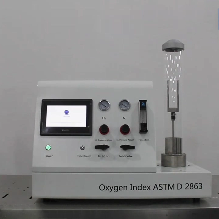 Automatic Limited Oxygen Index Loi Analyzer ASTM D 2863