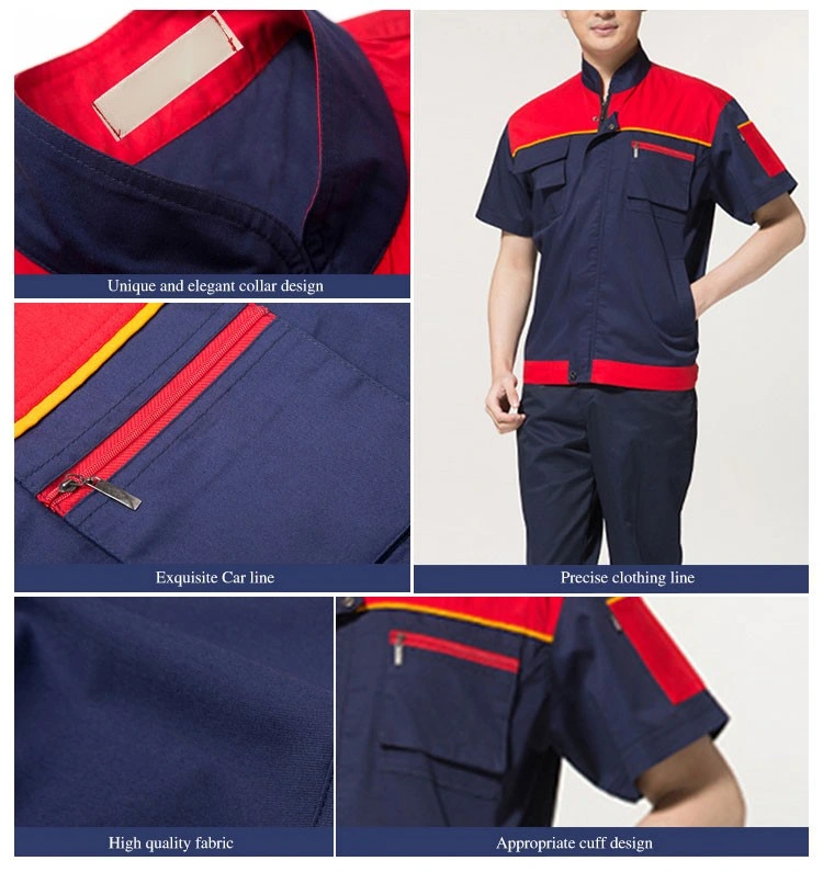 Safe Efficient Custom Shirt Design Work Uniform Electrician Workwear