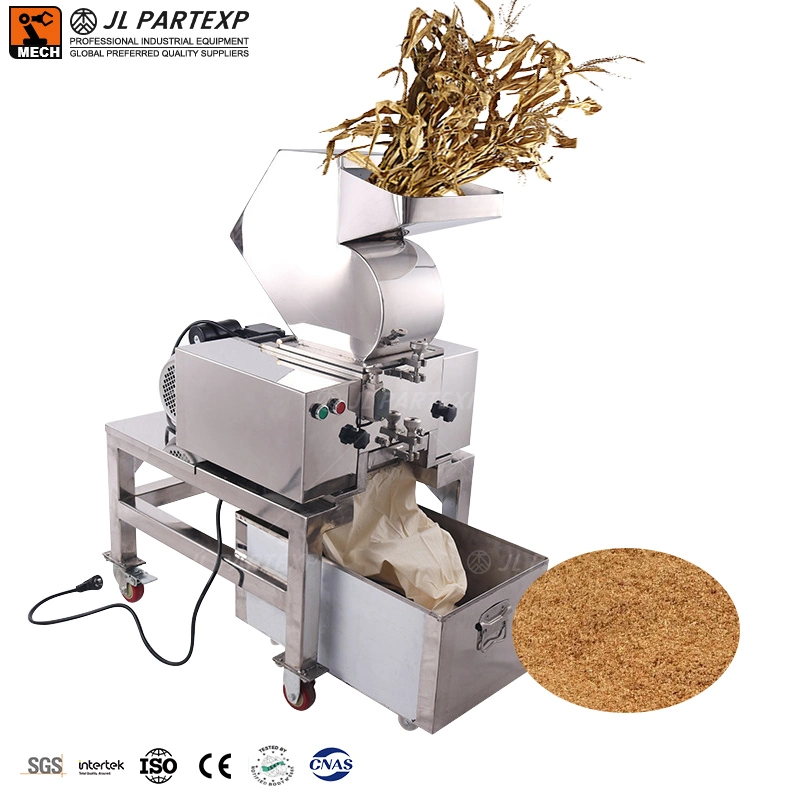 Spices/Straw/Grains/Traditional Chinese Medicine/Wood Block Stainless Steel Crusher