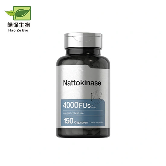 Haoze usine extrait fermenté d'alimentation Natto poudre 133876-92-3 SAM enzyme nattokinase Poudre