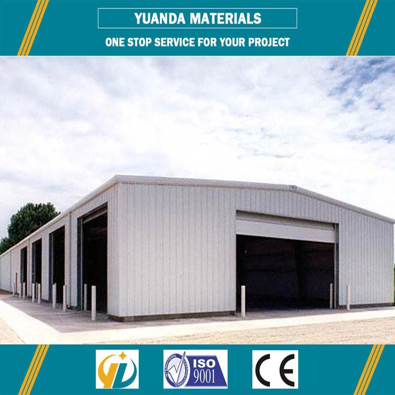 Design Manufacture Workshop Warehouse Steel-Structure Construction with CE Certification