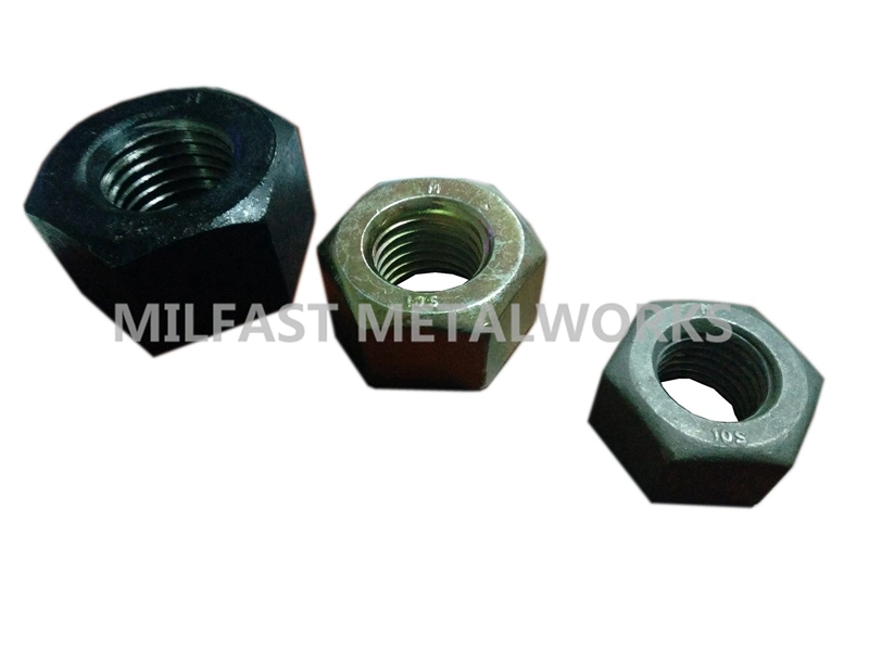 ASTM A563m Grade 10s Structural Nuts