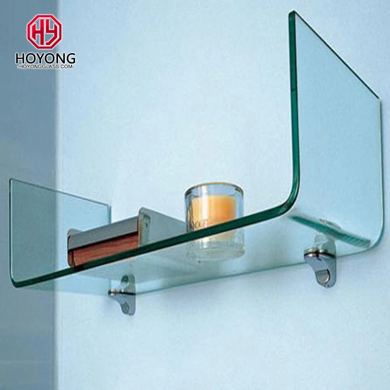 Tempered Glass with Aluminum Alloy for Bathroom