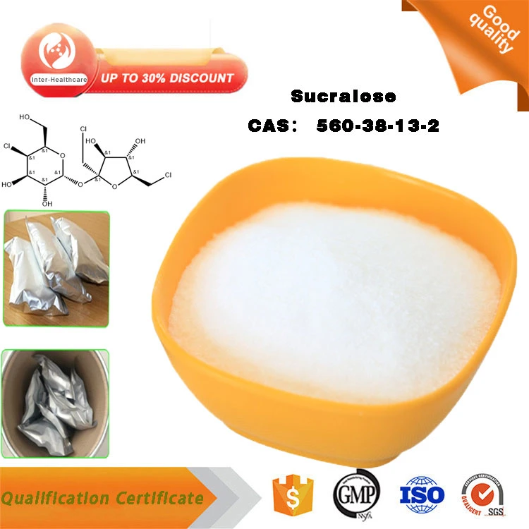 Top-Qualität 99% reines Sucralose Pulver CAS 560-38-13-2 Sucralos