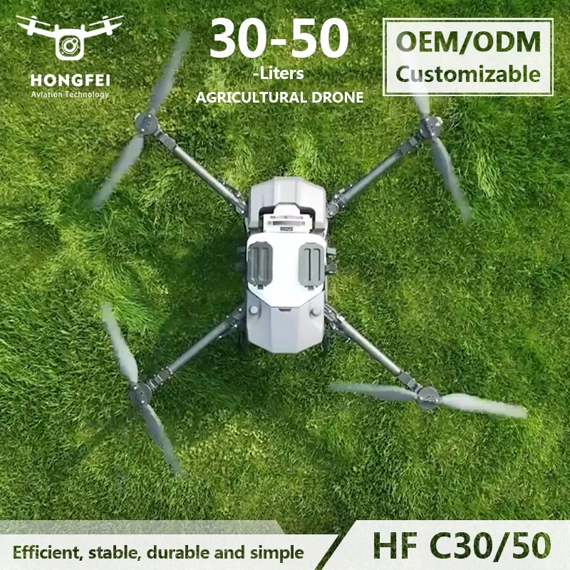 30-50L fumigación de grandes cargas de pago UAV Drone para la agricultura