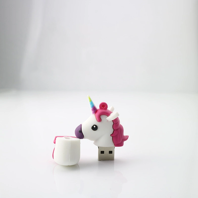 Unicorn Shape Cute Girl USB Gift