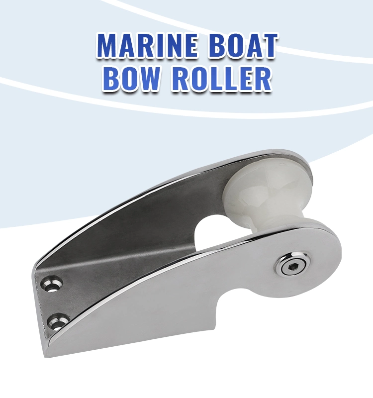 High quality/High cost performance  Various Styles Boat Anchors Accessories Anchor Bracket with Nylon Wheel Boat Anchor Bow Roller