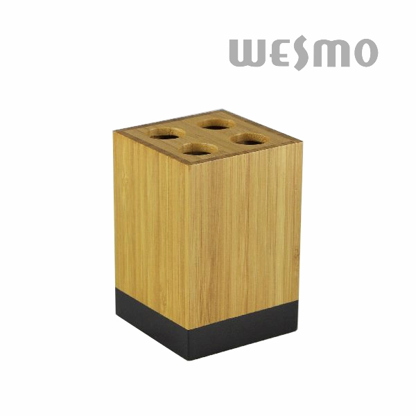 Carbonized Bamboo Wood Household Product Bathroom Decorative Items Bath Accessory