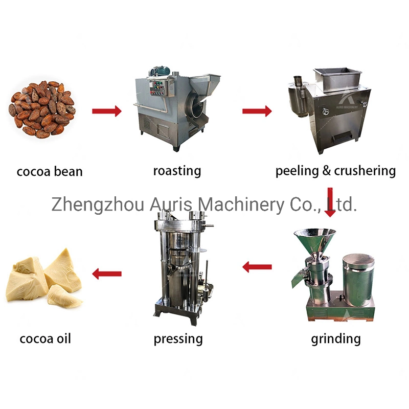 Bean to Bar Chocolate Making Chocolate Processing Machinery for Factory Use