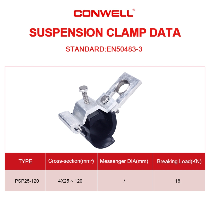 ABC Power Cable Suspension Glass Clamp Aluminium Clamp ABC Cable Accessories