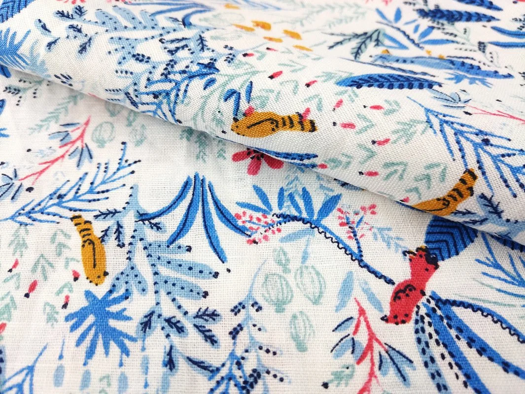 Print Linen Fabric for DIY Handmade Cloth for Tablecloth/Decorative Cloth/Sofa Sets Bedding Fabric