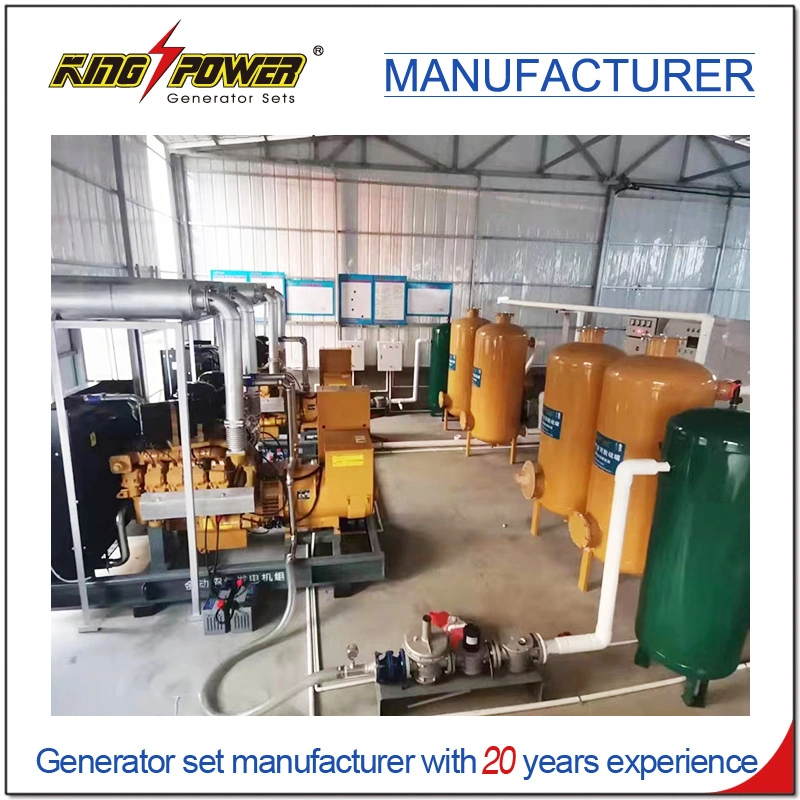 Professional Supplier of 7*24 Hours 380kw Open Silent Natural Gas Biogas CNG LNG LPG Generator