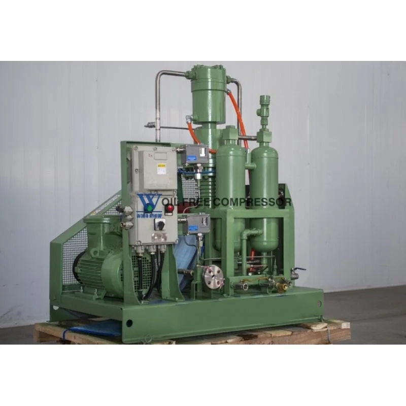 New Invention High-Capacity Argon Gas Compressor for Gas Packaging