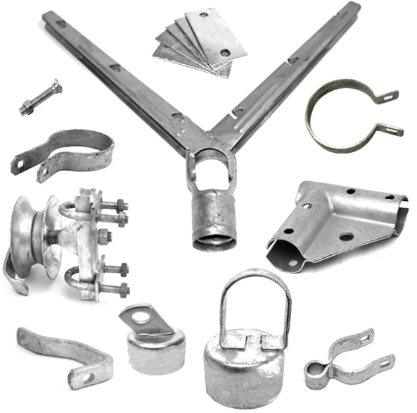Galvanzied Chain Link Fence Attachments, Chain Link Fence Accessories