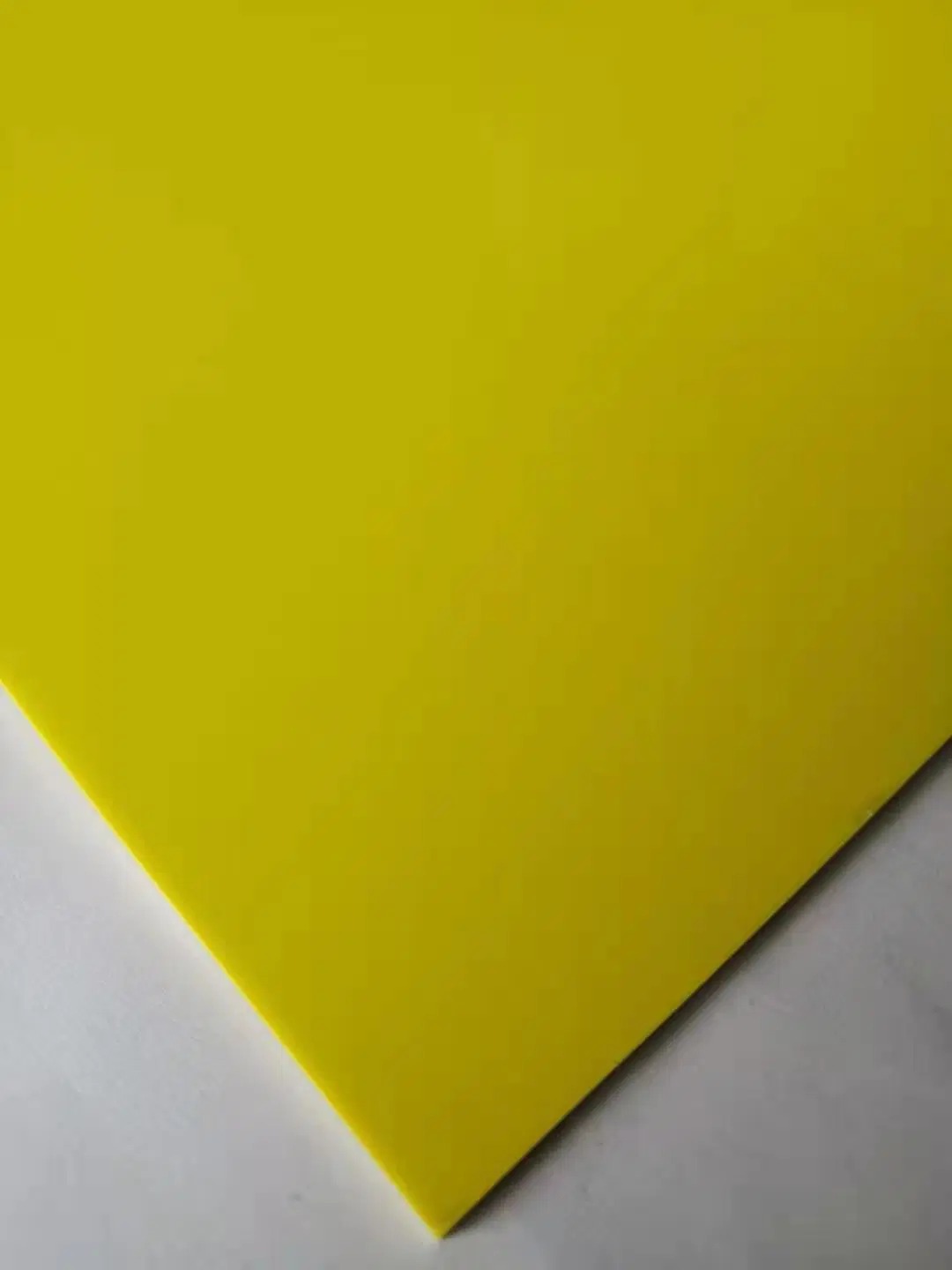 Laser Engraving High Density Yellow Acrylic ABS Plastic Sheet