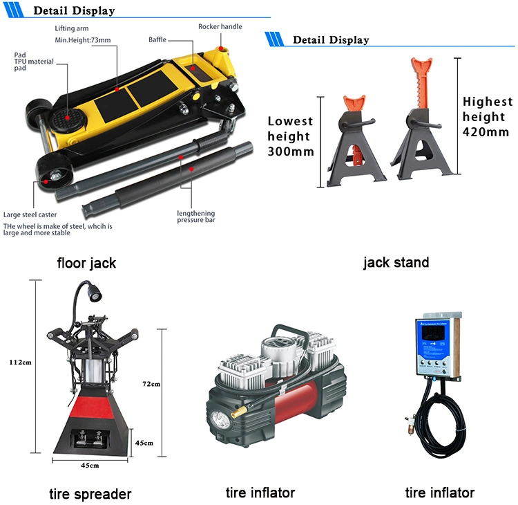 Wooden Case New Jintuo Auto Tech Tire Repair Machine Garage Equipments