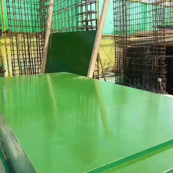 Madeira em contraplacado/madeira de lamela/película de plástico de PP verde/ Contraplacado marítimo