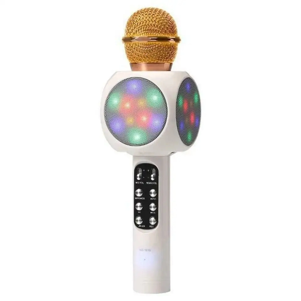 Factory Direct Sale Wireless Home Microphone Ws1816 Handheld Kids Karaoke Player for Home Party KTV Music Singing Playing Mobile Phone Microphone