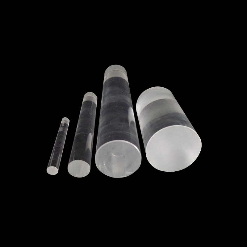 Clear Fused Silica Quartz Glass Heat-Resisting Rod