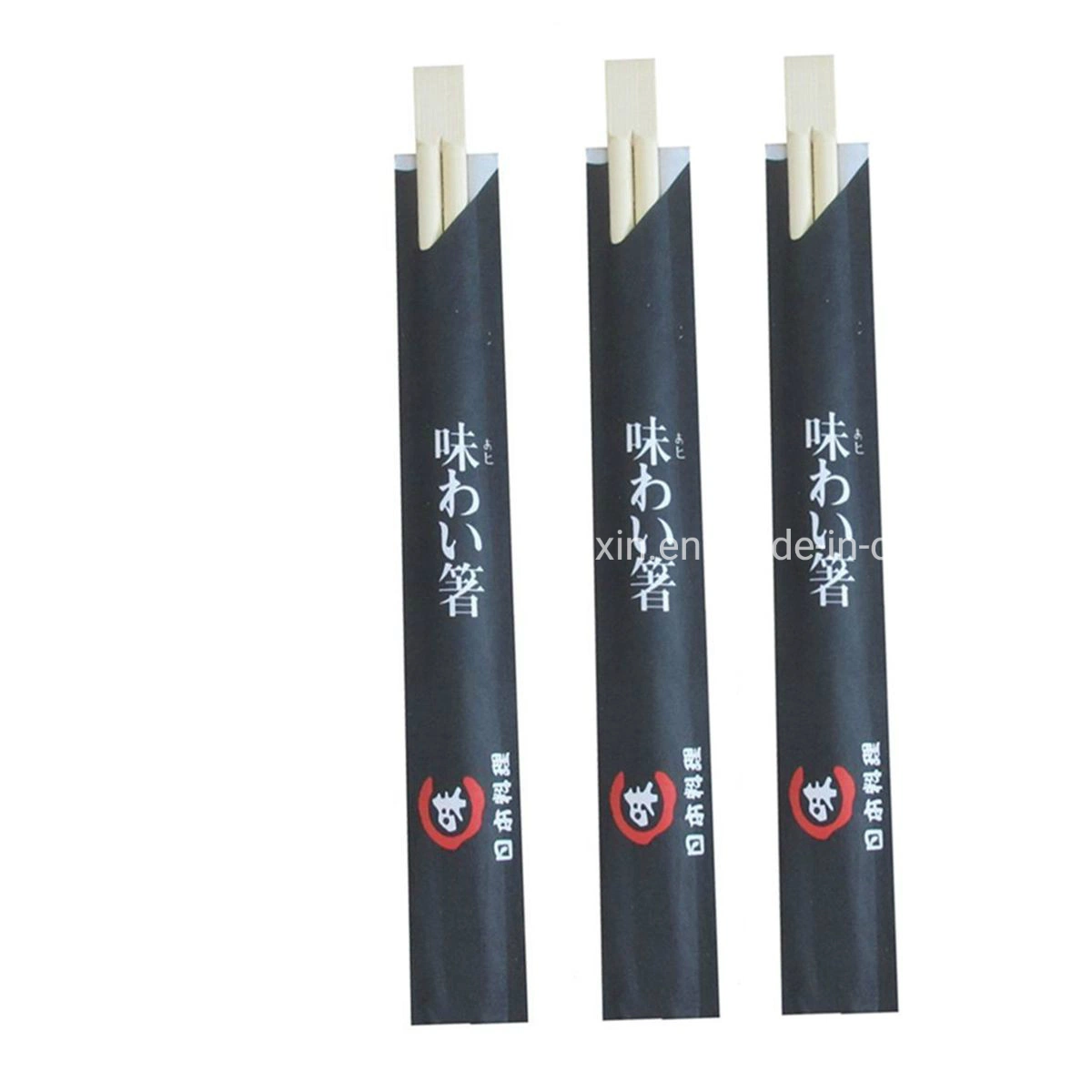 Wholesale/Supplier Disposable Chopsticks Hashi Bamboo Chopsticks with Paper Sleeve