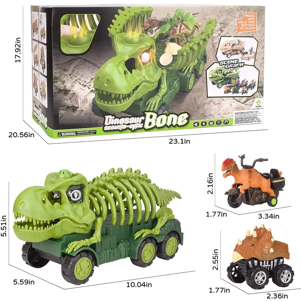 Jurassic Dinosaur Game Set with Sound and Light Toy