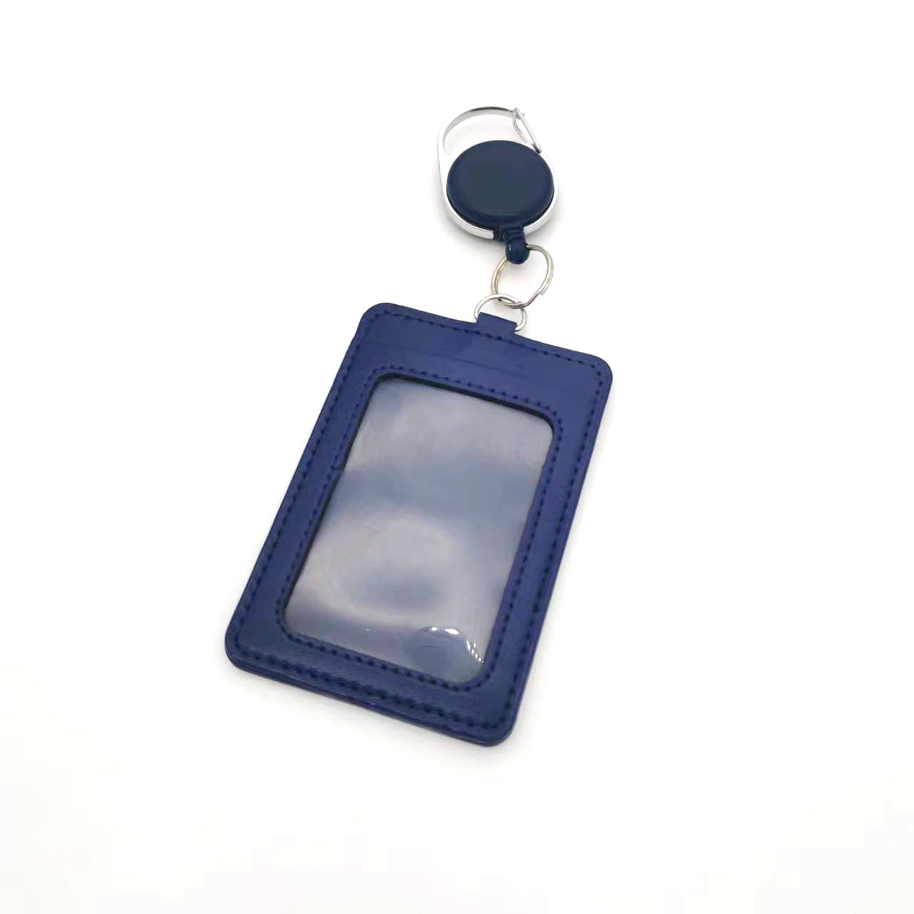 PU ID Card Holder, ID Badge Holder, Blue Badge Holder, Work Card Holder, Name Badge Holder, Double Side Card Holder, Promotional Gift Badge Holder